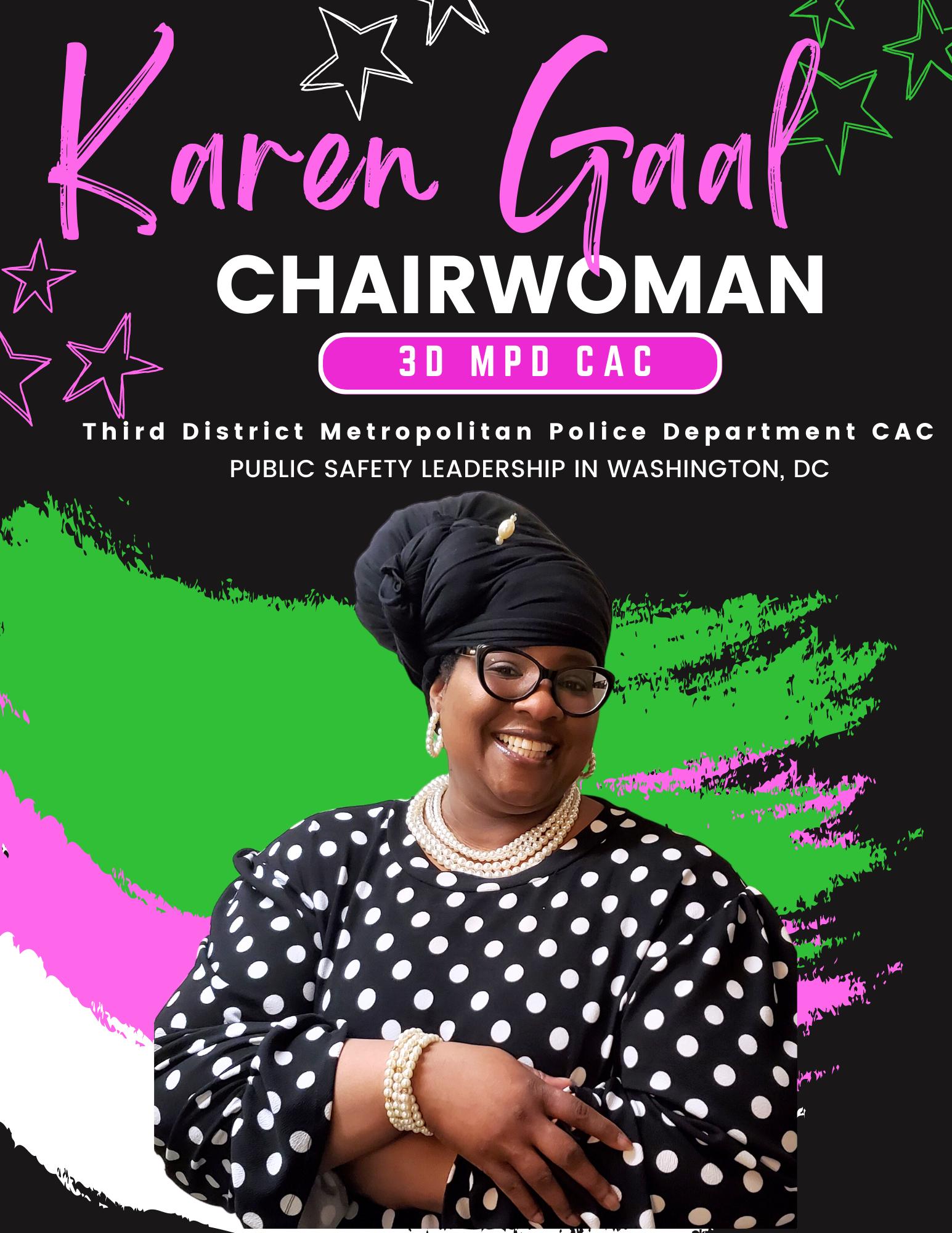 Karen Gaal 3rd District MPD CAC Public Safety Leader